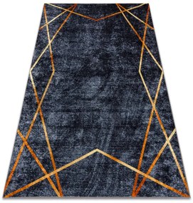 Koberec MIRO 51233.810 geometrický, tmavosivý