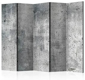 Paraván - Fresh Concrete II [Room Dividers] Veľkosť: 225x172, Verzia: Akustický