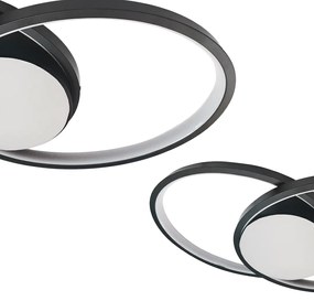 Stropné LED svietidlo Focus, 2x LED 40w, 4000k, b