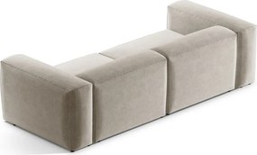 Béžová pohovka 264 cm Bergamo – Cosmopolitan Design