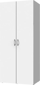 Skriňa s deleným priestorom Multiraum, 80 cm, biela