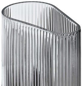 Skleněná váza Serenite 16x10x28,5 cm čirá