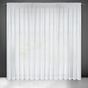 Biela záclona na páske VIOLA 400x250 cm