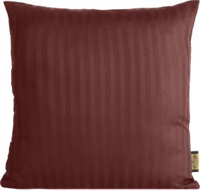 SATÉNOVÁ OBLIEČKA NA VANKÚŠ VERA 40X40 CM BORDOVÁ