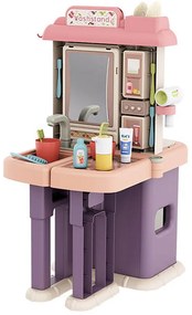 Detská kuchynka a kúpeľňa 2 v 1, 43 dielov