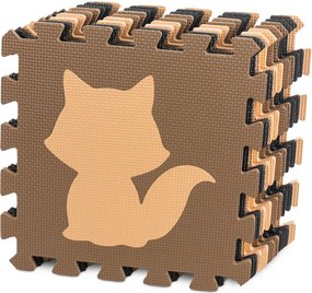 KIK Detská penová podložka puzzle EVA 9 dielov 85 x 85 cm