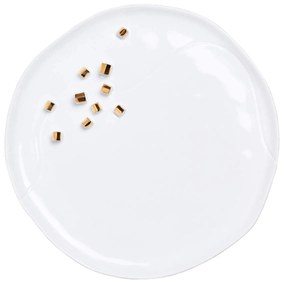 räder Porcelánový tanier Stories Village Gold 32 cm