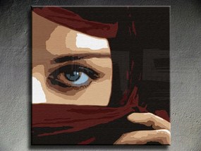Ručne maľovaný POP Art obraz Eye | rôzne rozmery