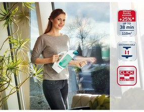 Leifheit Window Cleaner 51003 vysávač na okná s mopom a tyčou 43 cm