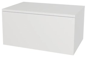 Mereo, Mereo Ponte, kúpeľňová skrinka 70 cm, Multidecor, Biela vysoký lesk perlička, MER-CN291BIEL