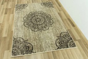 Koberec Aladin 513668/67933 mandala slonia kosť / bežový