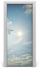 Fototapeta na dvere samolepiace slnko na nebi 75x205 cm