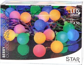 STAR TRADING Farebná LED reťaz Berry