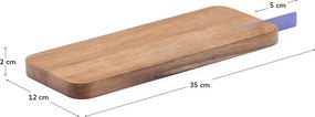 Servírovacia drevená doštička 35 x 12 cm Zairin – Kave Home