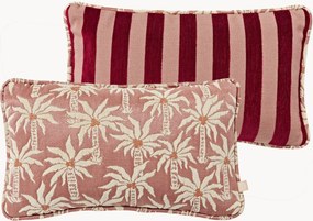 Ručne vyrobený exteriérový obojstranný vankúš Laura & Jackie