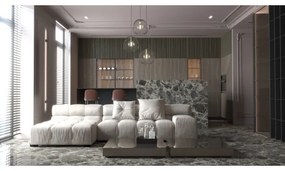 Luster na lanku BELL 3xG9/12W/230V čierna/zlatá