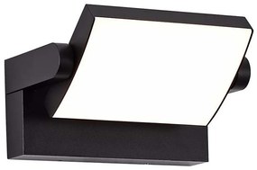 LED Vonkajšie nástenné svietidlo LED/17W/230V 3000K IP65 čierna