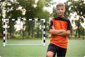 Neo-Sport Futbalová bránka 300 x 200 x 90 cm NS-465 čierna a biela