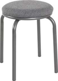 XXXLutz STOHOVATEĽNÝ STOLČEK, kov, textil, 46/45/46 cm Carryhome - Kreslá - 001931060301