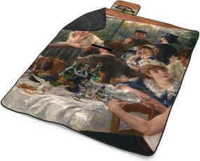 Sablio Plážová deka Raňajky veslárov - Auguste Renoir: 200x140 cm