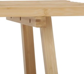 Bambusový botník prírodný DR-B061 NAT