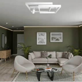 LED Stropné svietidlo LED/38W/230V + 1xGU10/30W biela