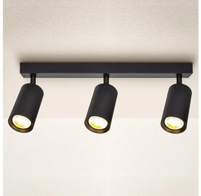 Brilagi - Bodové svietidlo SELE 3xGU10/30W/230V čierna