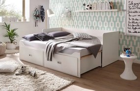 Rozkladcia posteľ so zásuvkami Bergen 80x200 cm