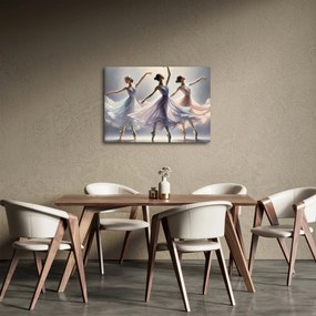 Obraz - Tri baletky (70x50 cm)