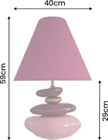 Stolová lampa 70021 Ecstasy Pink Gold  - Komfort-nábytok