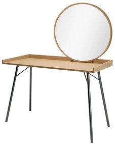 Toaletný stolík v dubovom dekore Woodman Rayburn