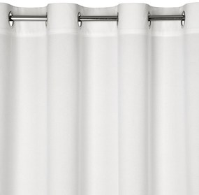 ZATEMŇOVACÍ ZÁVES NA KRÚŽKOCH MILO 140X250 CM BIELA