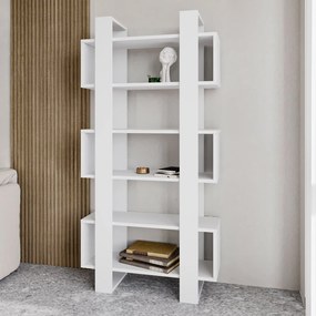 Regál Mila (biela). Akcia -20%. Vlastná spoľahlivá doprava až k Vám domov. 1144831