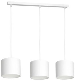 Luster na lanku ARDEN 3xE27/60W/230V biela