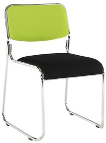 Tempo Kondela Zasadacia stolička, zelená/čierna sieťovina, BULUT