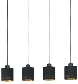 Eglo 99275 - Luster na lanku ESTEPERRA 4xE27/28W/230V