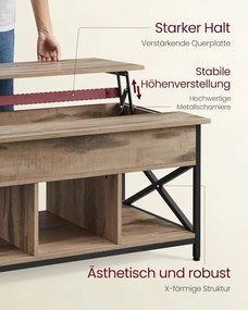 Konferenčný stolík VASAGLE LCT205K50