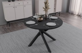 Okrúhly jedálenský stôl 110 cm 110 cm Ossla . Vlastná spoľahlivá doprava až k Vám domov. 1116737
