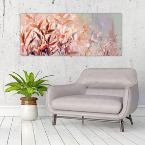 Obraz - Maľba pastelová jeseň (120x50 cm)
