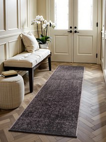 ELLE Decoration, Behúň Brilliance Prisma 106311 Brown z kolekcie Elle, 80x250, hnedá, obývacia izba