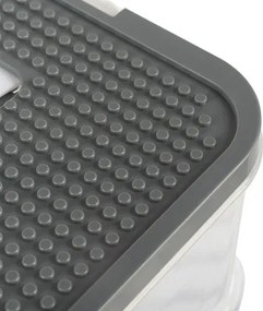 KRUZZEL Box na stavebnicu so 4 úrovňami - organizér na hračky - Kruzzel