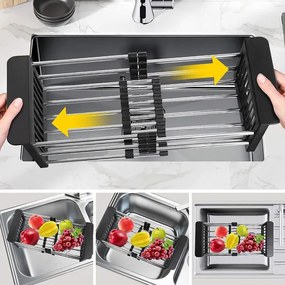 Odkvapkávač na zeleninu ORDOS čierny