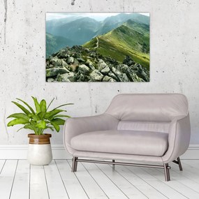 Obraz - Horská krajina (90x60 cm)