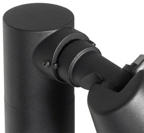 Moderný vonkajší stĺpikový svietidlo čierny 100 cm IP44 nastaviteľný - Ciara