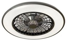 LED Stropné svietidlo s ventilátorom OPAL LED/48W/230V + diaľkové ovládanie