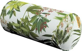 Jednoduchý valcový vankúš farba produktu zelená látka vzorované