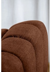 Terakotová rohová pohovka Shell – Miuform