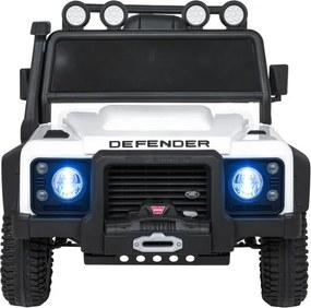 Elektrické autíčko Land Rover Defender 110 SVX biele