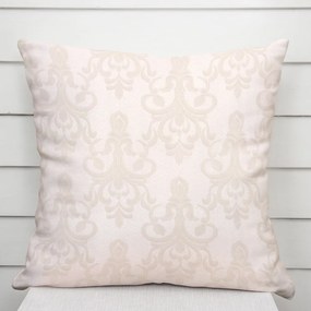 Biante Dekoračná obliečka na vankúš PM-077 Zámocký vzor na krémovo béžovom 50 x 50 cm