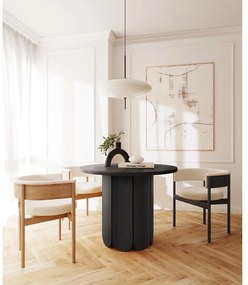 Okrúhly jedálenský stôl v dekore duba ø 98 cm Soft – Woodman